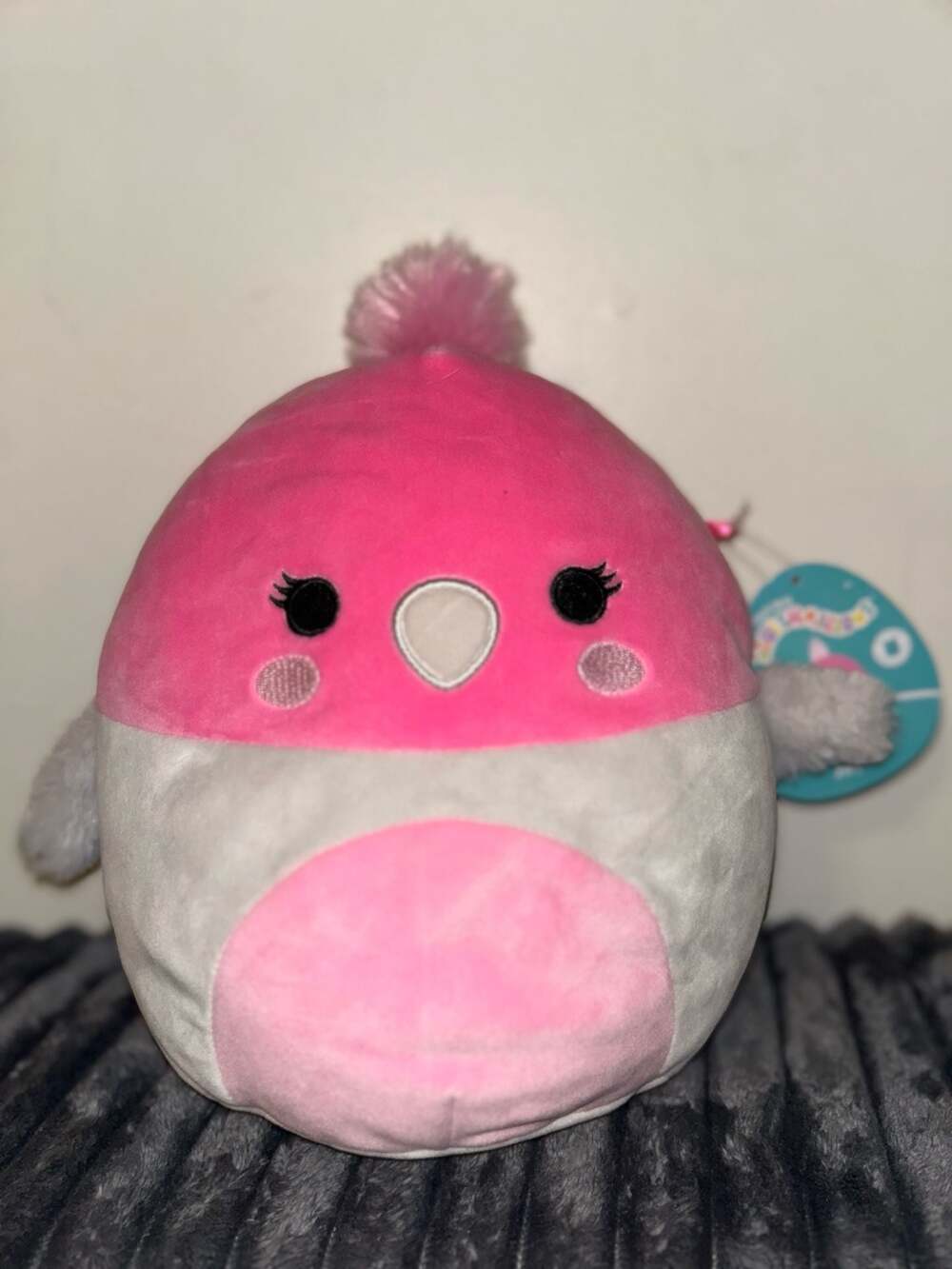New with tags Squishmallows 7" Jayla the Pink Cockatiel plush